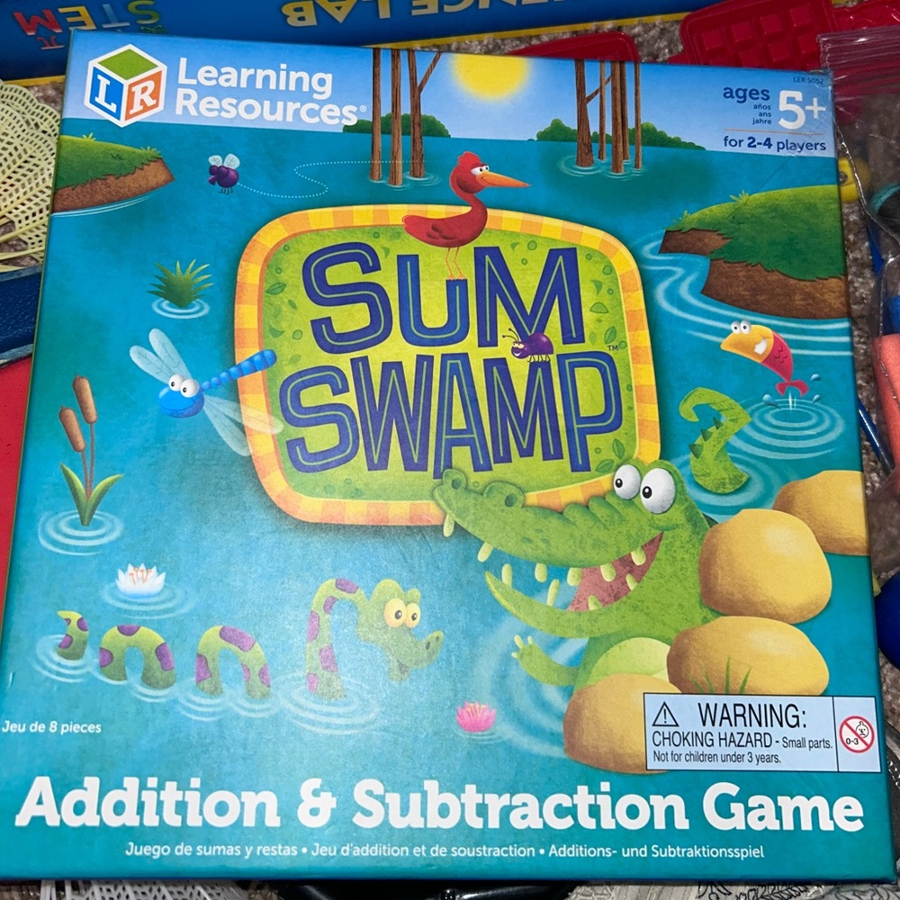 Source Unknown Green Learning Toy